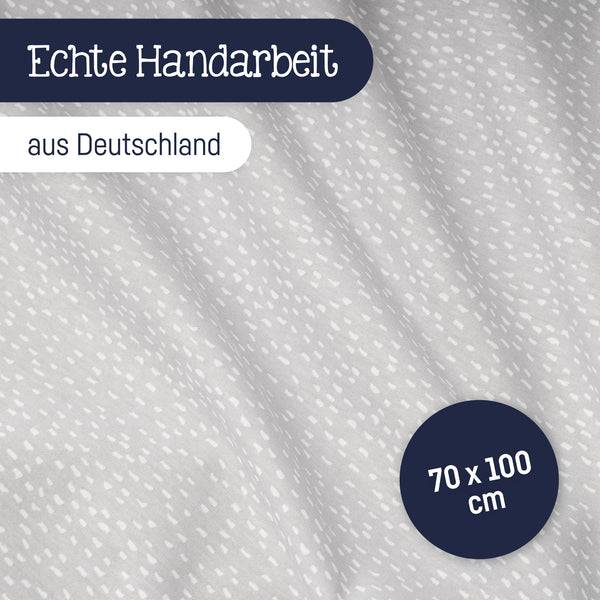 Julius Zöllner Jersey Winterdecke, Tiny Squares Grey Exklusivangebot