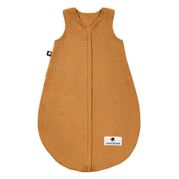 Julius Zöllner Musselin Sommerschlafsack, Zimt Valentinstagsangebot