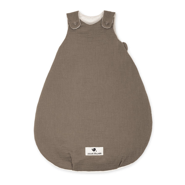 Julius Zöllner Musselin Babyschlafsack, Nougat Zeitlich begrenztes Angebot