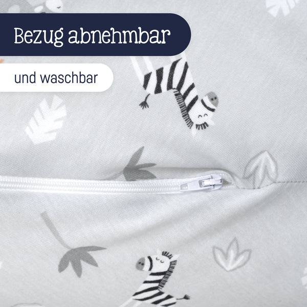 Julius Zöllner Jersey Stillkissen, Savanne Grau Kostenloser Versand international