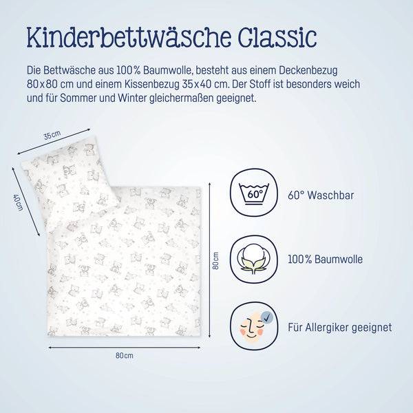 Julius Zöllner Bettwäsche Häschen & Eule 50% Rabatt für begrenzte Zeit