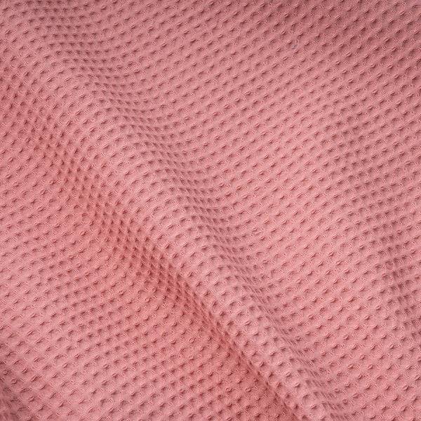 Julius Zöllner Krabbeldecke Blatt, Waffelpiqué Blush Schlussverkauf