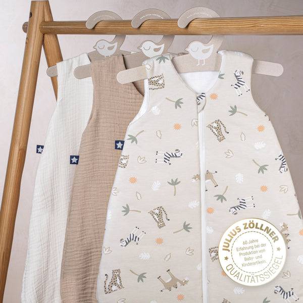 Julius Zöllner Jersey Schlafsack - Savanne Beige Vatertagsangebot
