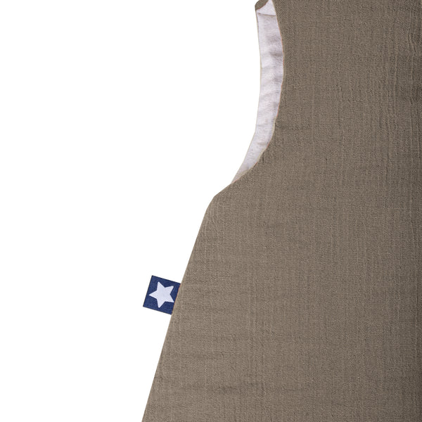 Julius Zöllner Jumper Musselin gefüttert, Nougat Top Angebot