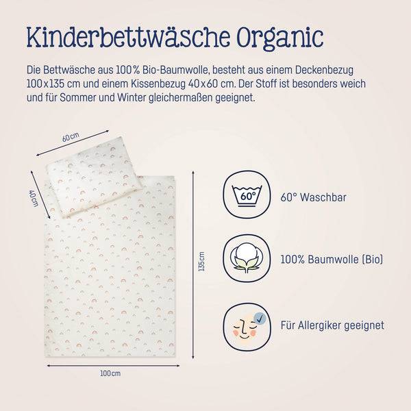 Julius Zöllner Bettwäsche Organic, Rainbow Begrenzte Freigabe