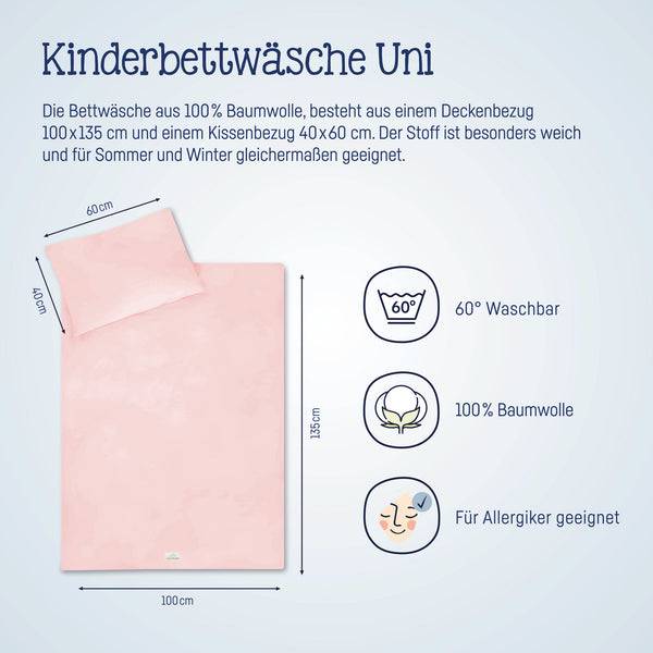 Julius Zöllner Bettwäsche, Uni Mauve Super Rabatt