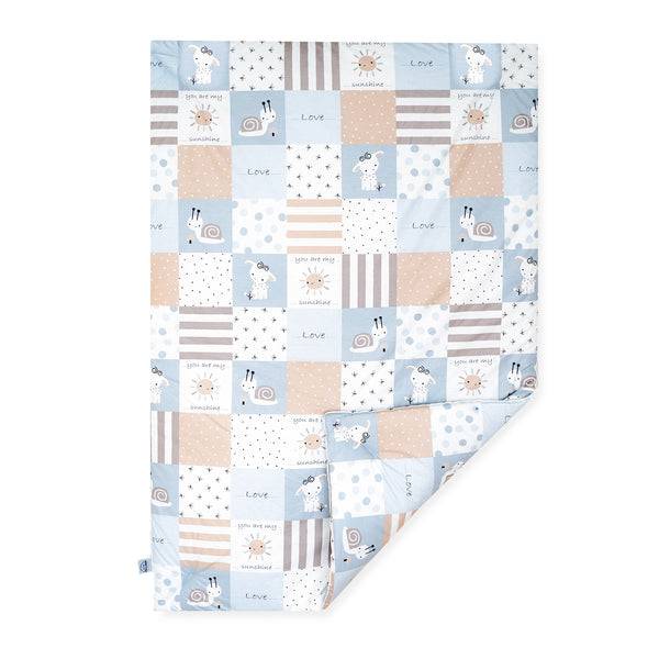Julius Zöllner Krabbeldecke, Patch Blue Kostenloser Versand international