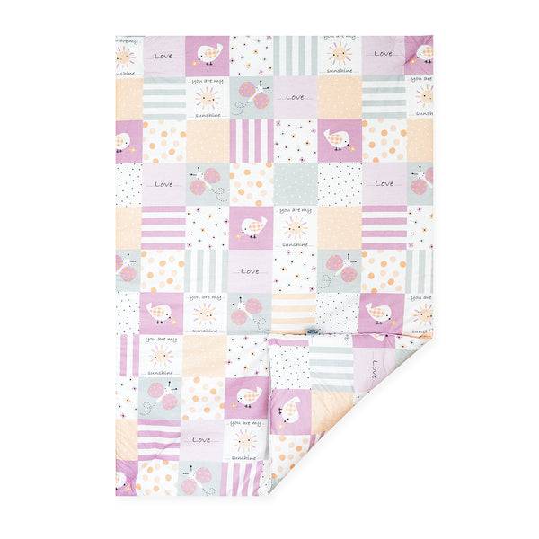 Julius Zöllner Krabbeldecke, Patch Rose Fabrikladen