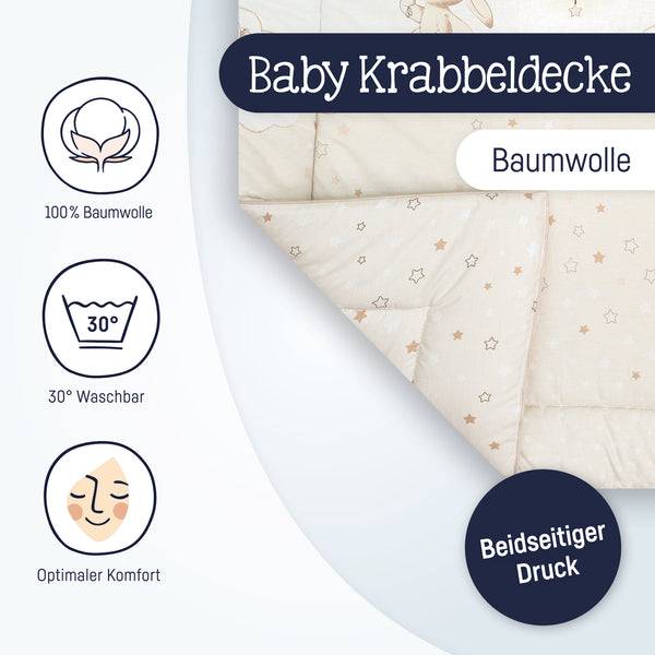 Julius Zöllner Krabbeldecke, Traumhase 50% Rabatt für begrenzte Zeit