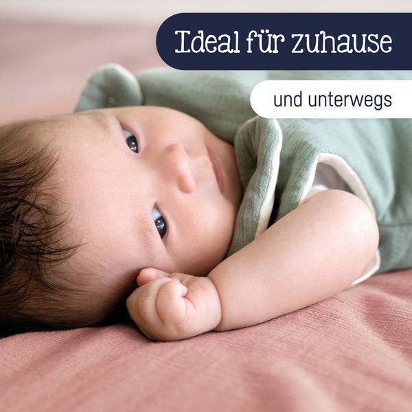 Julius Zöllner Kuscheldecke aus Baumwollmusselin, Dusty Rose Outlet