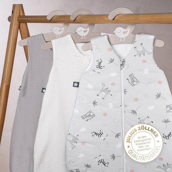 Julius Zöllner Jersey Sommerschlafsack - Savanne Grau Schlussverkauf