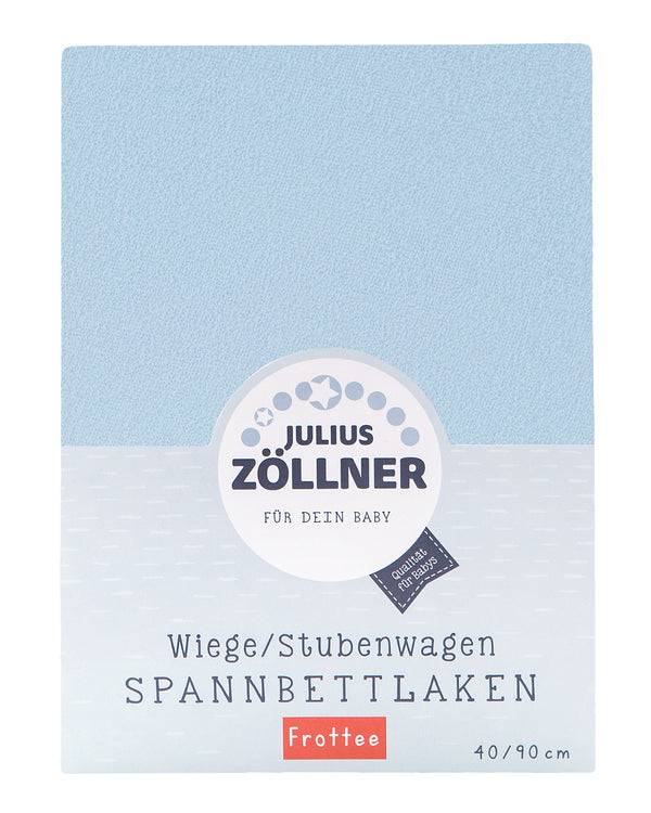 Julius Zöllner Frottee Spannbettlaken für Wiege und Stubenwagen von 90/40 cm Black Friday