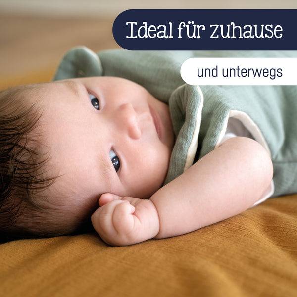 Julius Zöllner Kuscheldecke aus Baumwollmusselin, zimt Blitzangebot