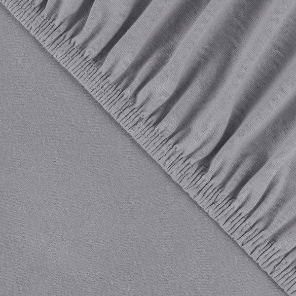 Julius Zöllner Jersey Spannbettlaken für Wiegen & Stubenwagenmatratzen 90x 40 cm, Anthracite Black Friday
