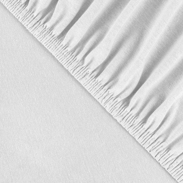 Julius Zöllner Jersey Spannbettlaken für Wiegen & Stubenwagenmatratzen 90x 40 cm, Weiß Neueste Mode