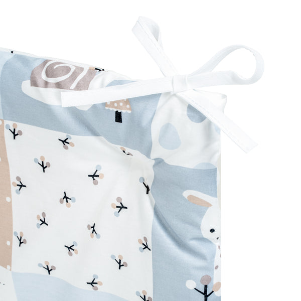 Julius Zöllner Nestchen für das Babybett, Patch Blue Begrenzt auf 3 Tage