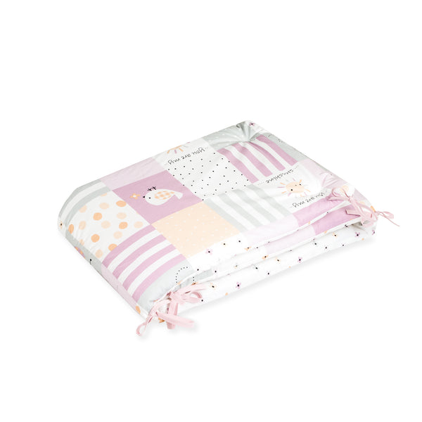 Julius Zöllner Nestchen für das Babybett, Patch Rose Speichern exportieren