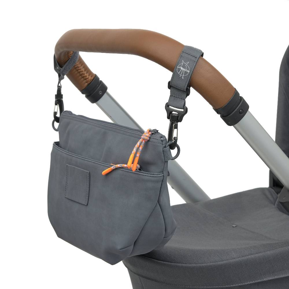 Lässig Kinderwagen Organizer - Bum Bag, Anthrazit Weihnachtsangebot