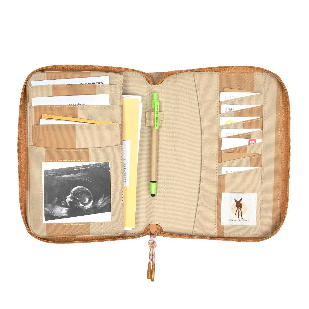 Lässig Mutterpasshülle - Dokumentenmappe, Kamel Beige Osterangebot