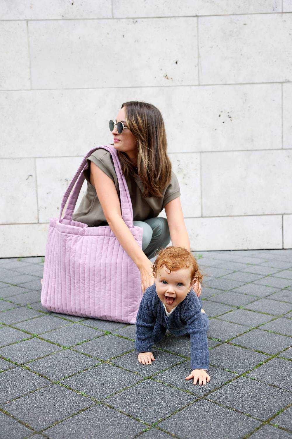 Lässig Shopper MIX - Baumwolle, Lavendel Jubiläumsangebot