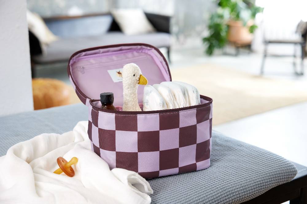 Lässig Wickeltisch Organizer, Tiefrot Lavendel Tägliche Deals