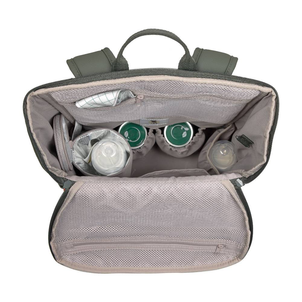 Lässig Wickelrucksack - Slender Up Backpack, Oliv VIP-Rabatte
