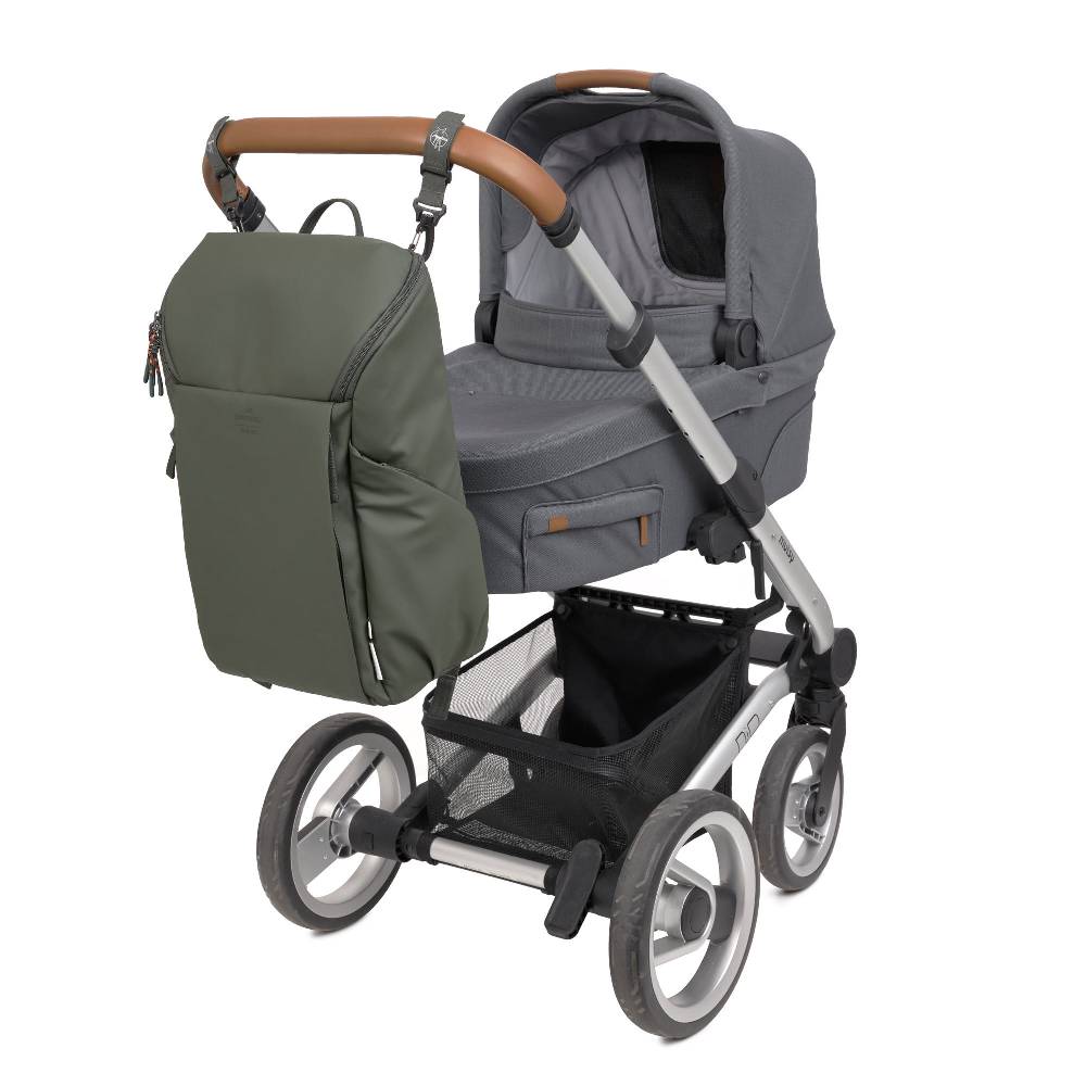 Lässig Wickelrucksack - Slender Up Backpack, Oliv VIP-Rabatte