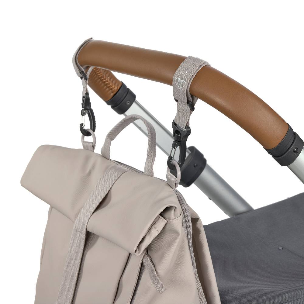 Lässig Wickelrucksack - Rolltop Up Backpack, Taupe (Limited Edition) Neueste Stile