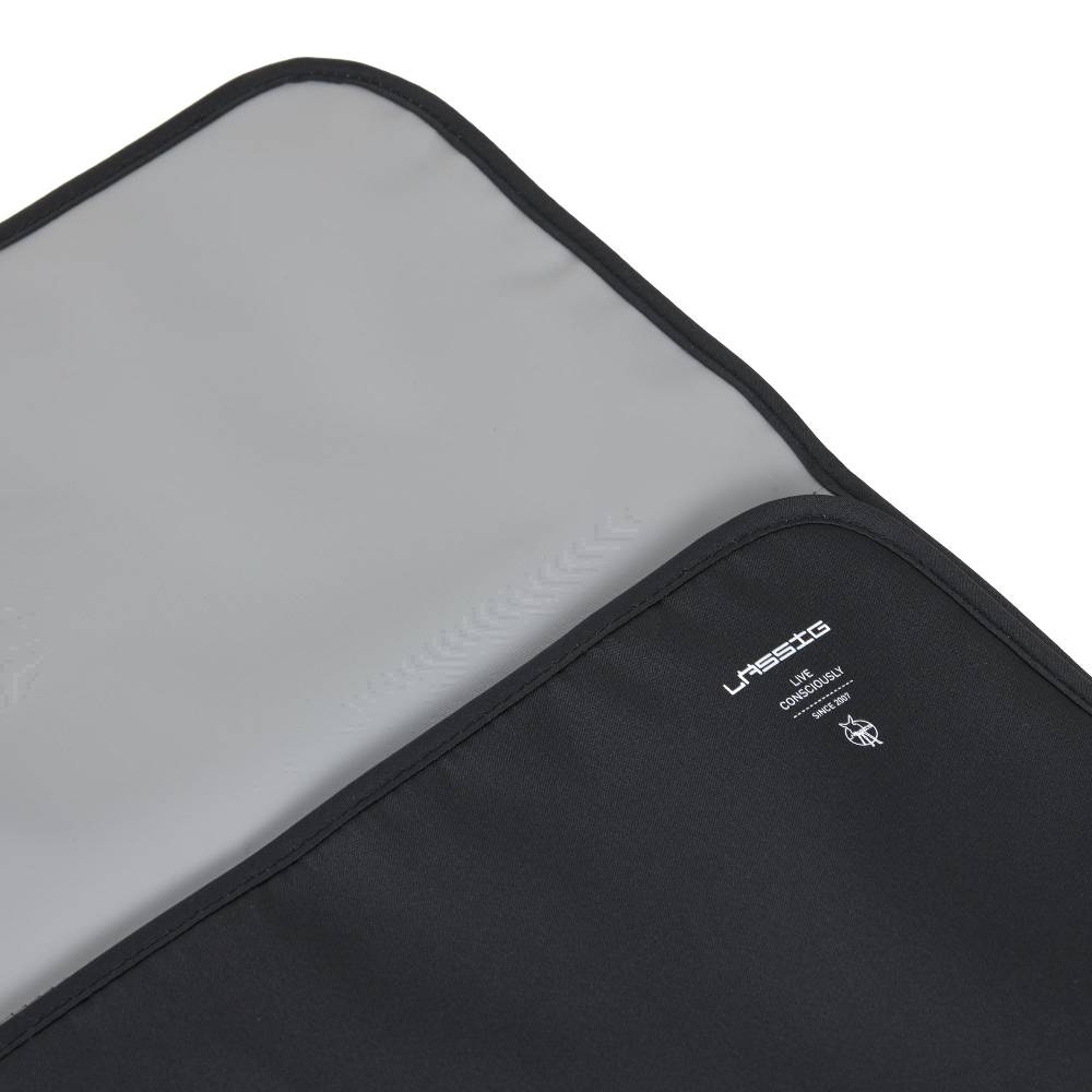 Lässig Windeltasche - kleine Wickeltasche, Schwarz Letzter Tag