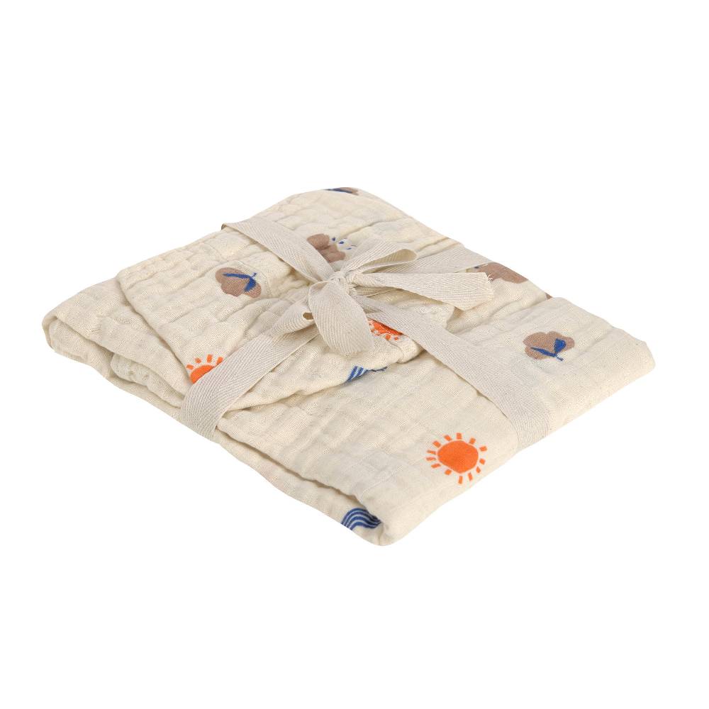 Lässig Badeponcho Kinder - Nature, Beige Sonderangebot der Fabrik