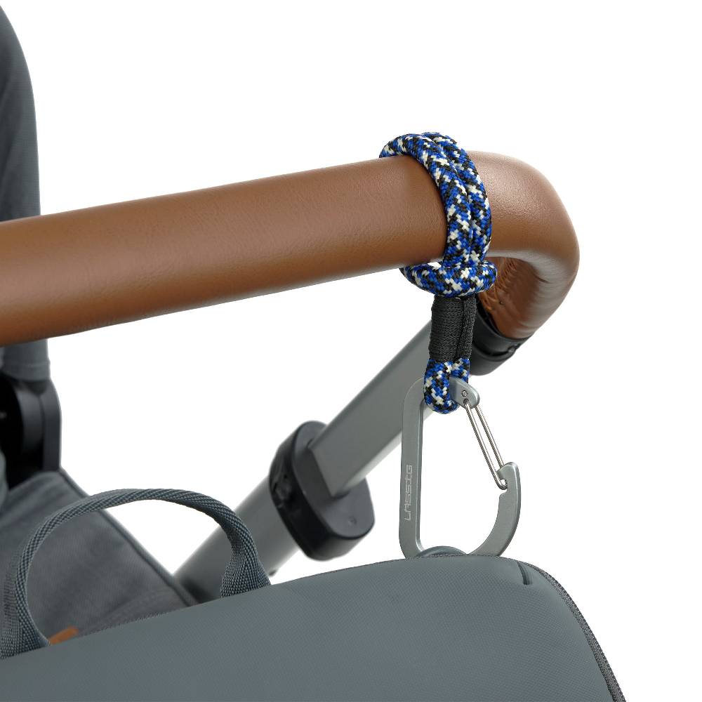 Lässig Kinderwagenhaken 2er Set - Karabiner, Schwarz Blau Bis zu 55% Rabatt