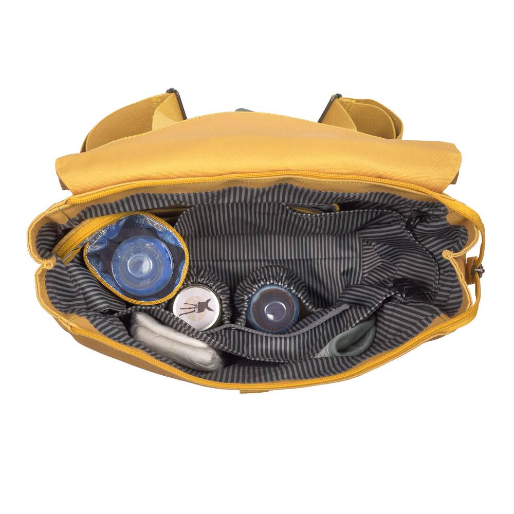 Lässig Wickelrucksack - Green Label Adventure Backpack, Lemon Curry Kostenloser Versand international