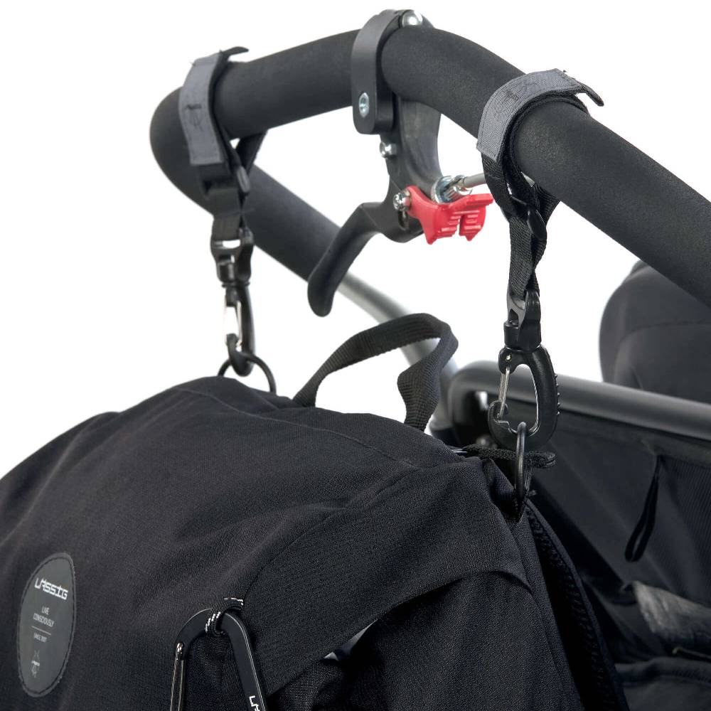 Lässig Wickelrucksack - Outdoor Backpack, Black Begrenzt auf 3 Tage