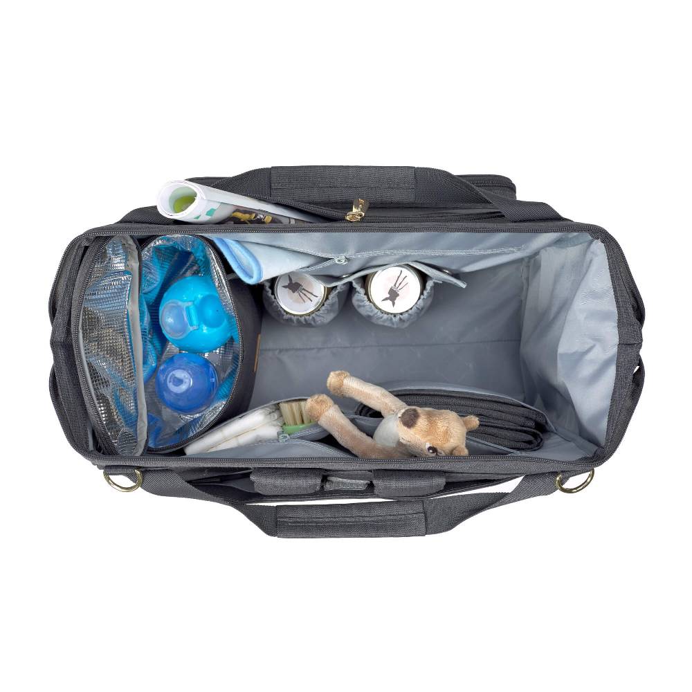 Lässig Wickelrucksack Zwillinge - Goldie Twin Backpack, Anthracite Speichern exportieren