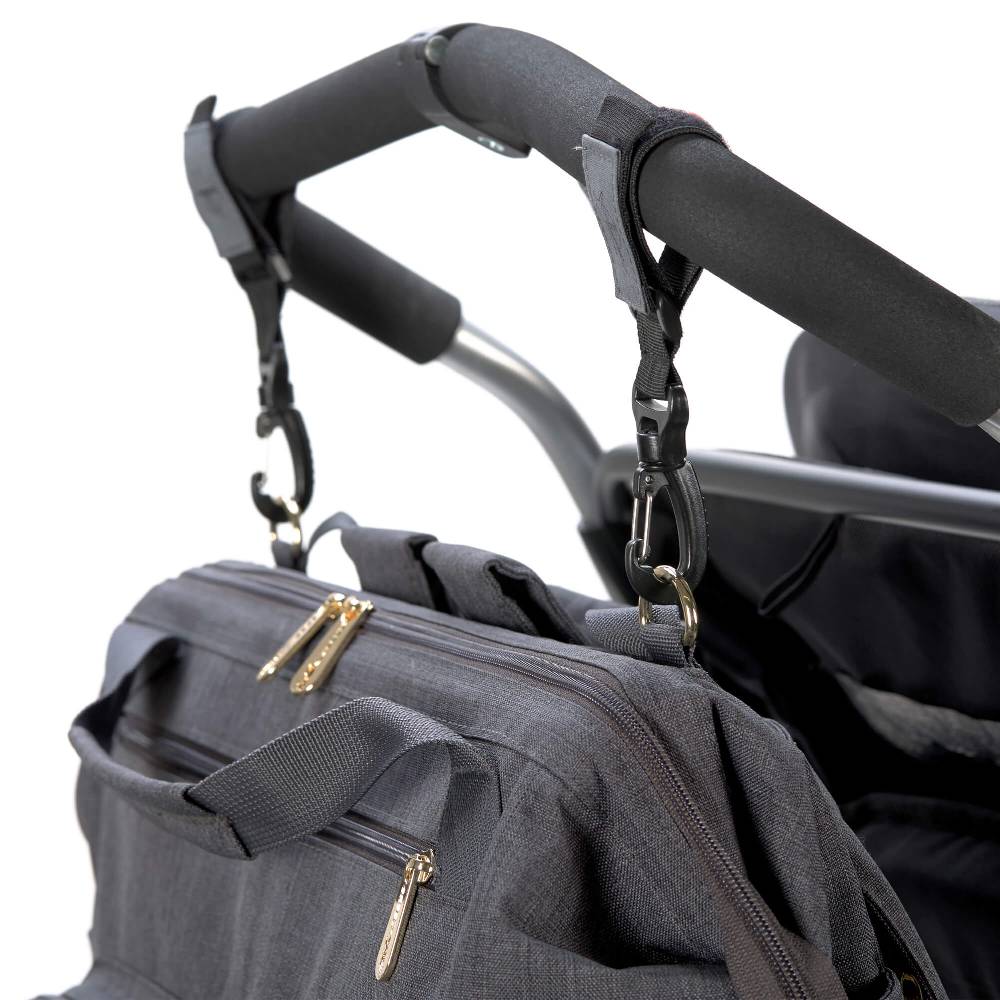 Lässig Wickelrucksack Zwillinge - Goldie Twin Backpack, Anthracite Speichern exportieren