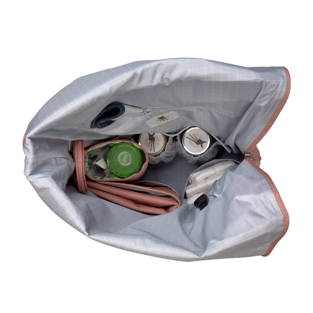 Lässig Wickelrucksack - Rolltop Backpack, Cinnamon 50% Rabatt für begrenzte Zeit