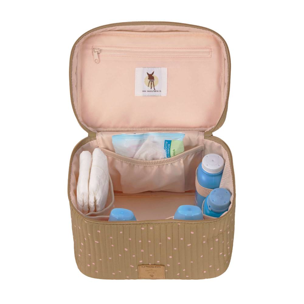 Lässig Wickeltisch Organizer - Nursery Caddy To Go, Dots Curry 2025