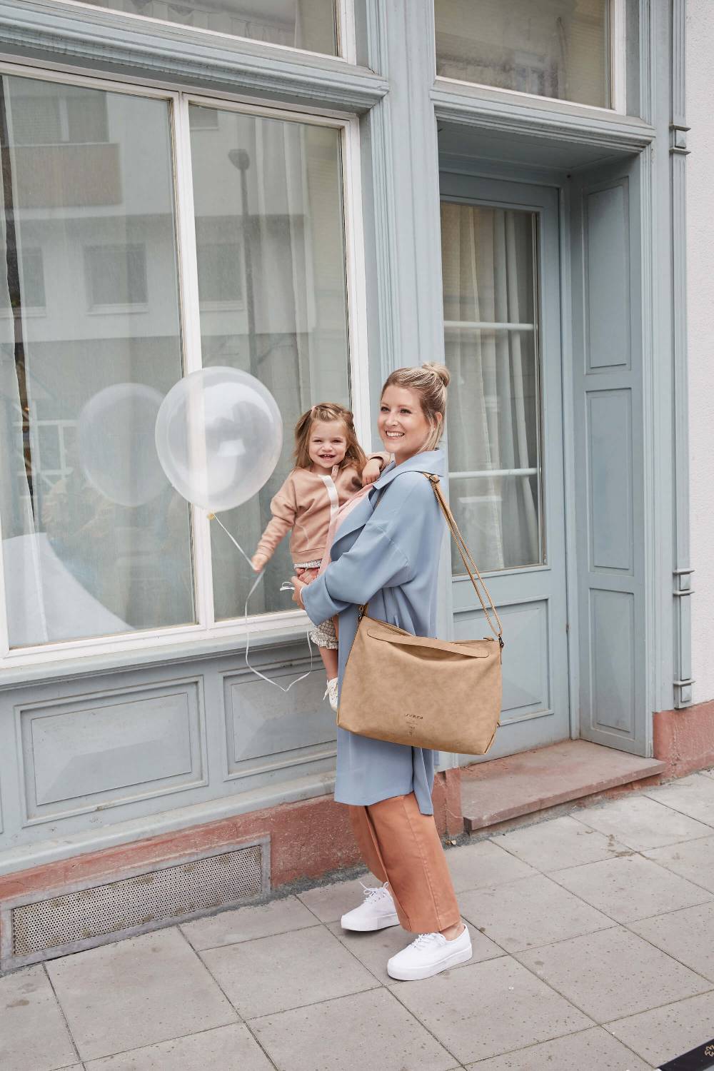 Lässig Wickeltasche - Tender Shoulder Bag, Camel Auslauf