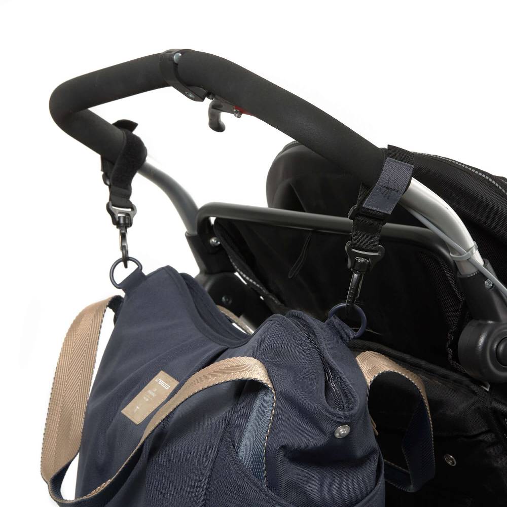 Lässig Zwillingswickeltasche - Green Label Twin, Navy im Angebot