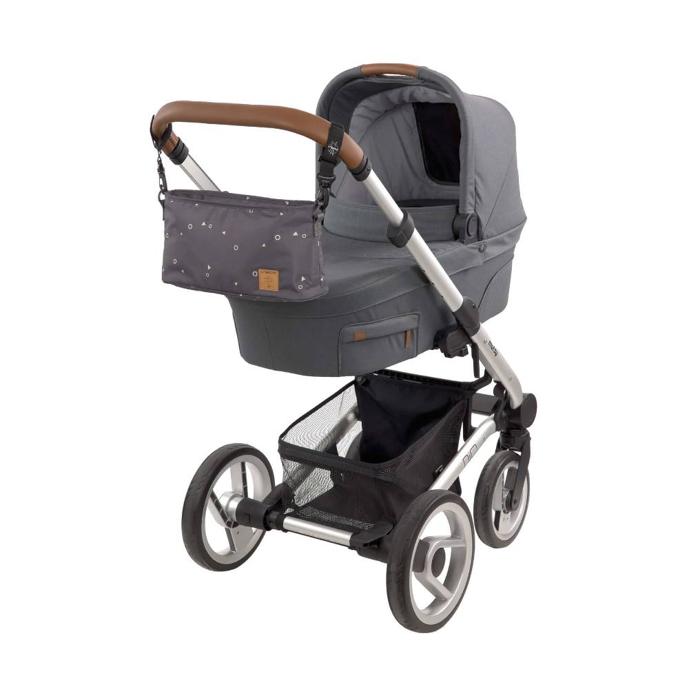 Lässig Kinderwagen Organizer - Universe Anthracite, Anthrazit Schlussverkauf