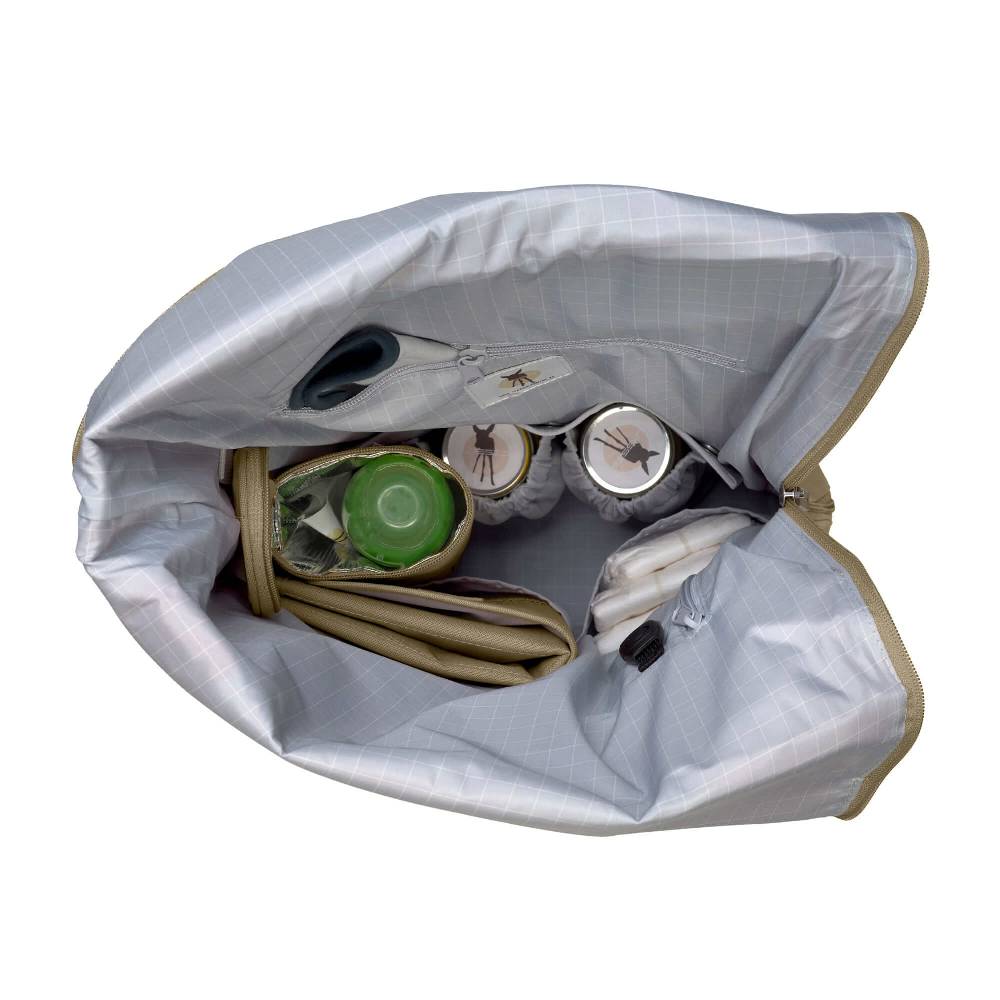 Lässig Wickelrucksack - Rolltop Backpack, Olive Blitzverkäufe