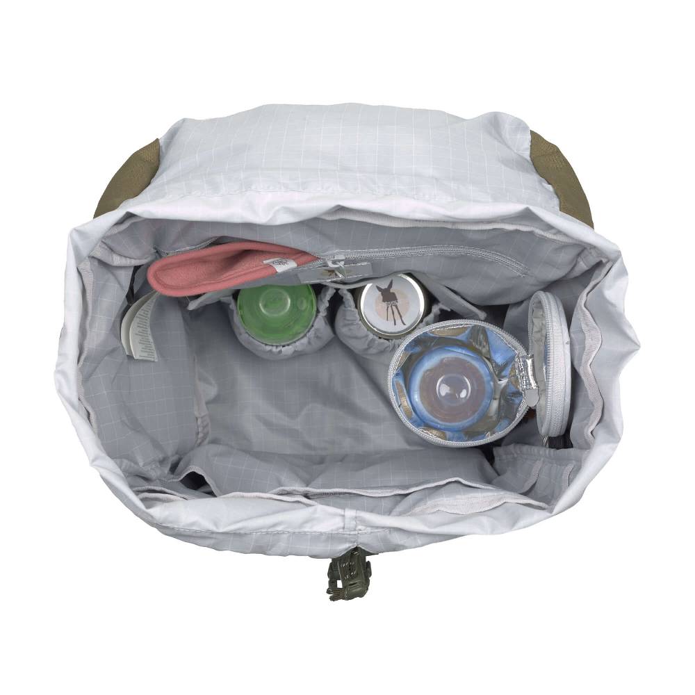 Lässig Wickelrucksack - Outdoor Backpack, Olive Versandkostenfrei
