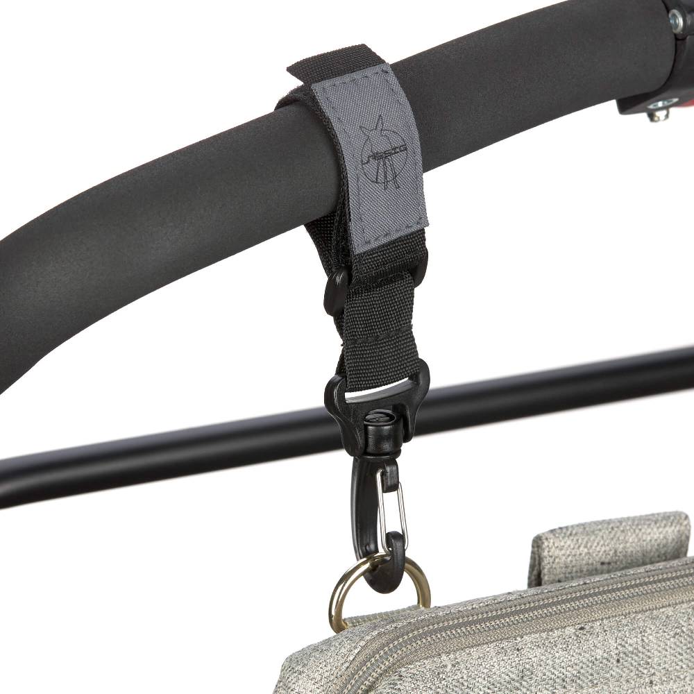 Lässig Kinderwagenhaken (2 Stk) - Stroller Hooks, black Online Shopping