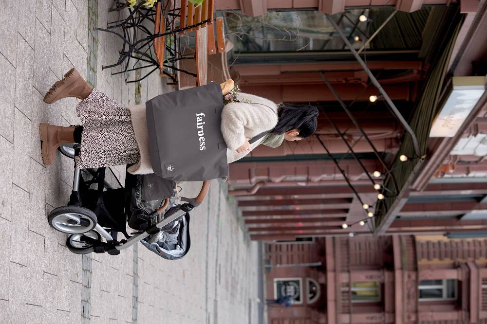 Lässig Einkaufstasche - Green Label Cotton Statement Shopper	, Anthrazit Muttertagsangebot