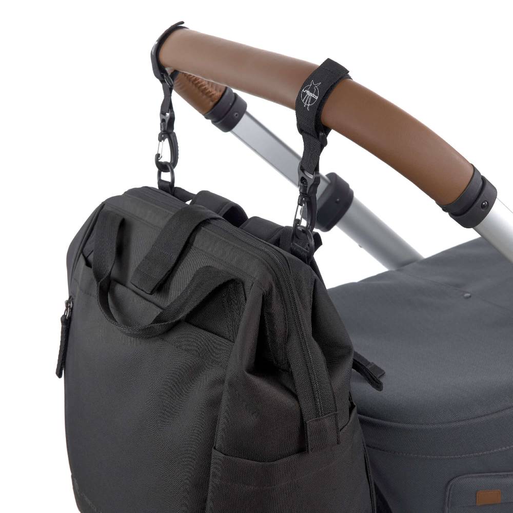 Lässig Wickelrucksack Goldie Up Green Label - Schwarz Jubiläumsangebot