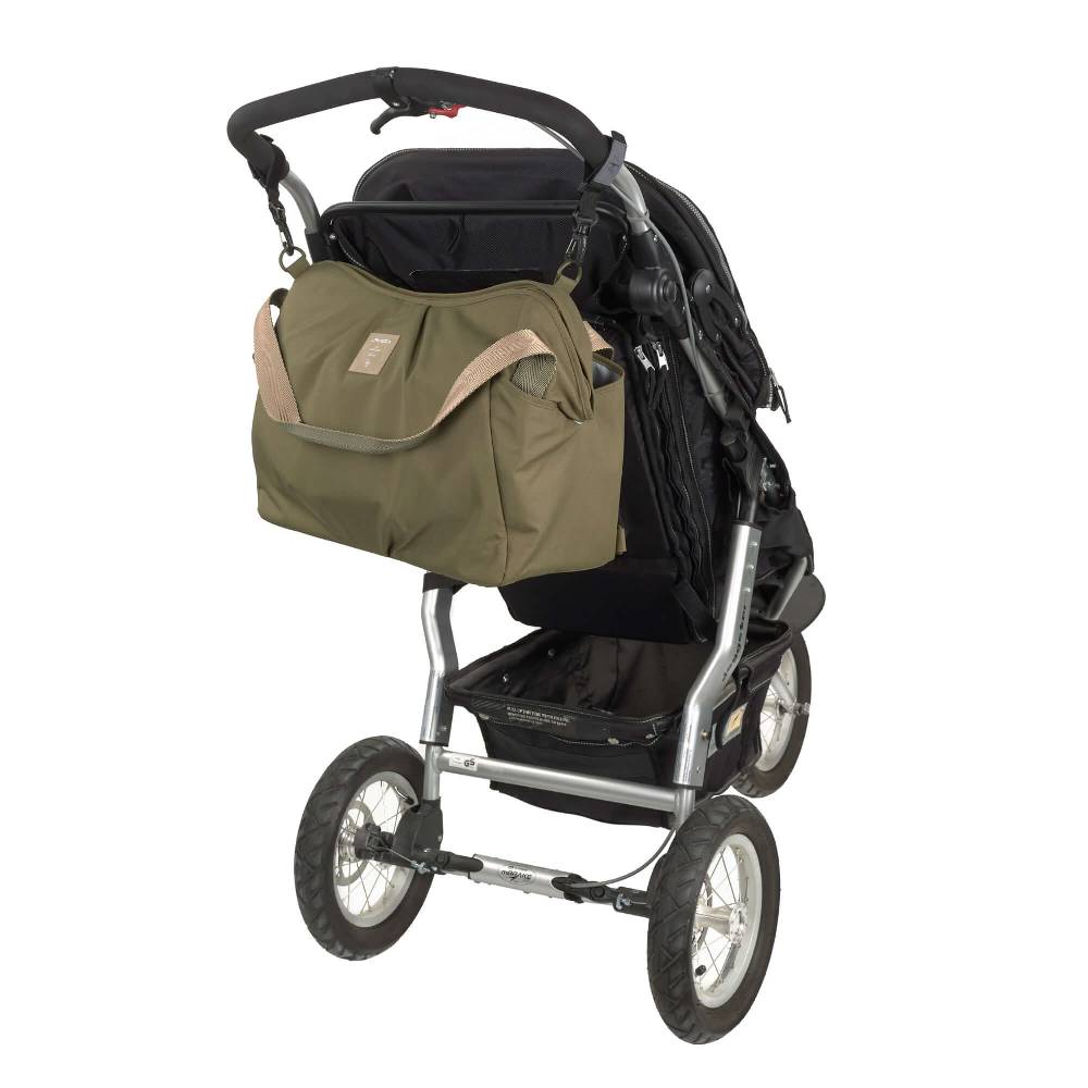 Lässig Zwillingswickeltasche - Green Label Twin, Olive Saisonale Angebote