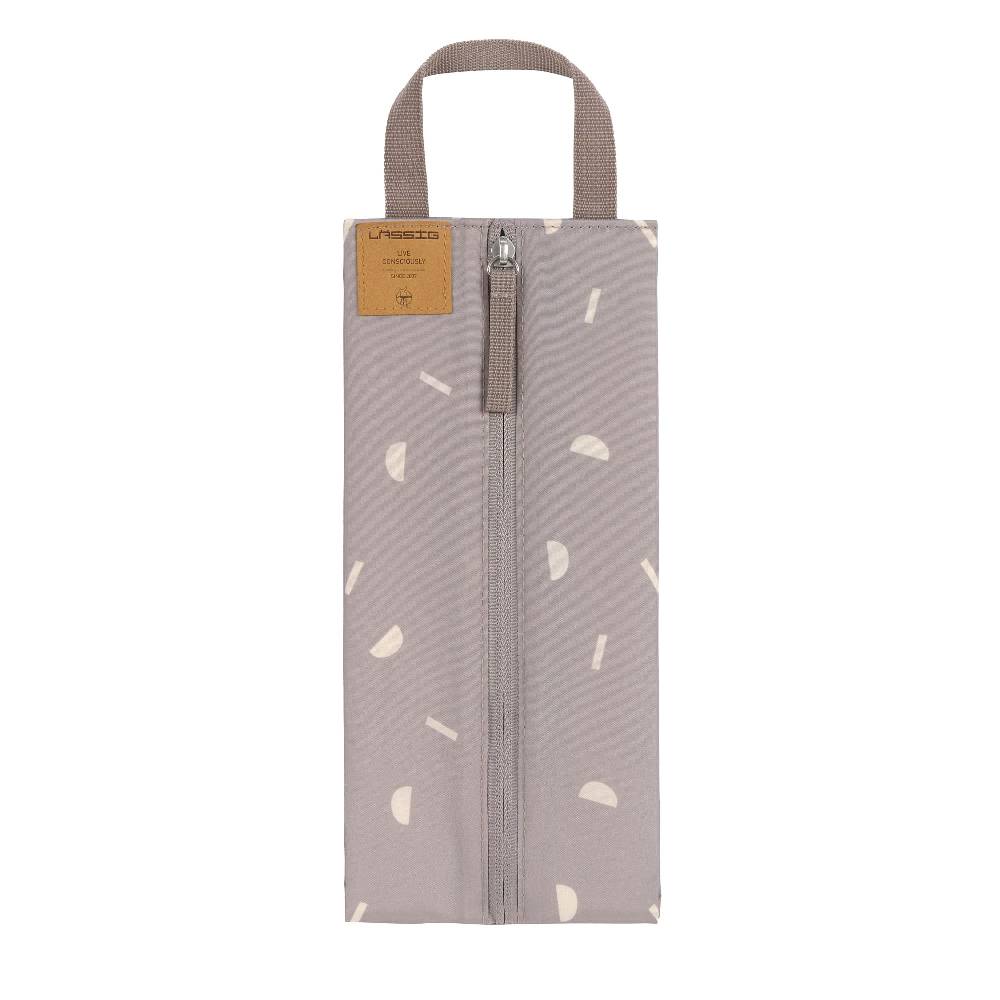 Lässig Kühltasche - Blocks Taupe, Grau Räumungsverkauf