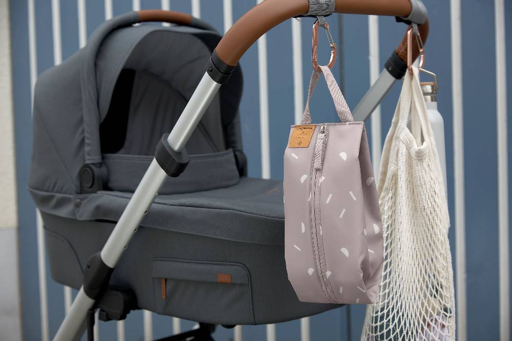 Lässig Kühltasche - Blocks Taupe, Grau Räumungsverkauf