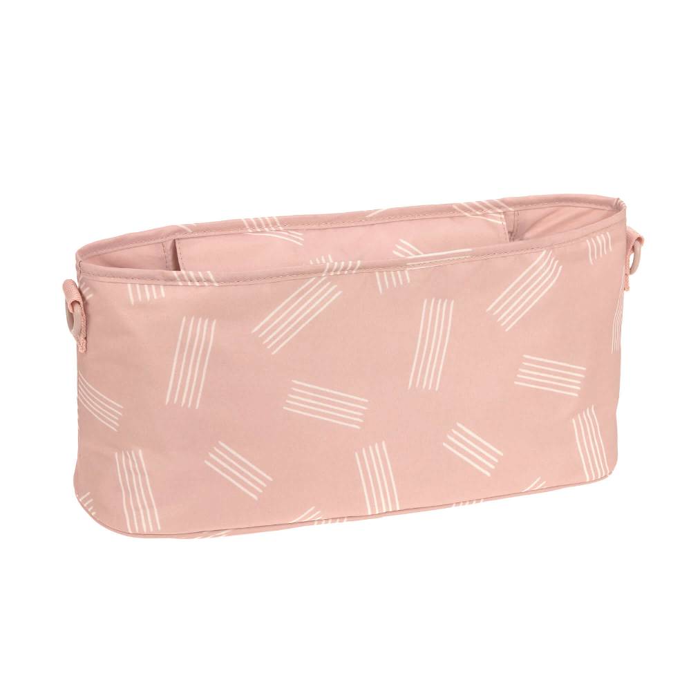 Lässig Kinderwagen Organizer - Soft Stripes Rose, Rosa Tägliche Deals