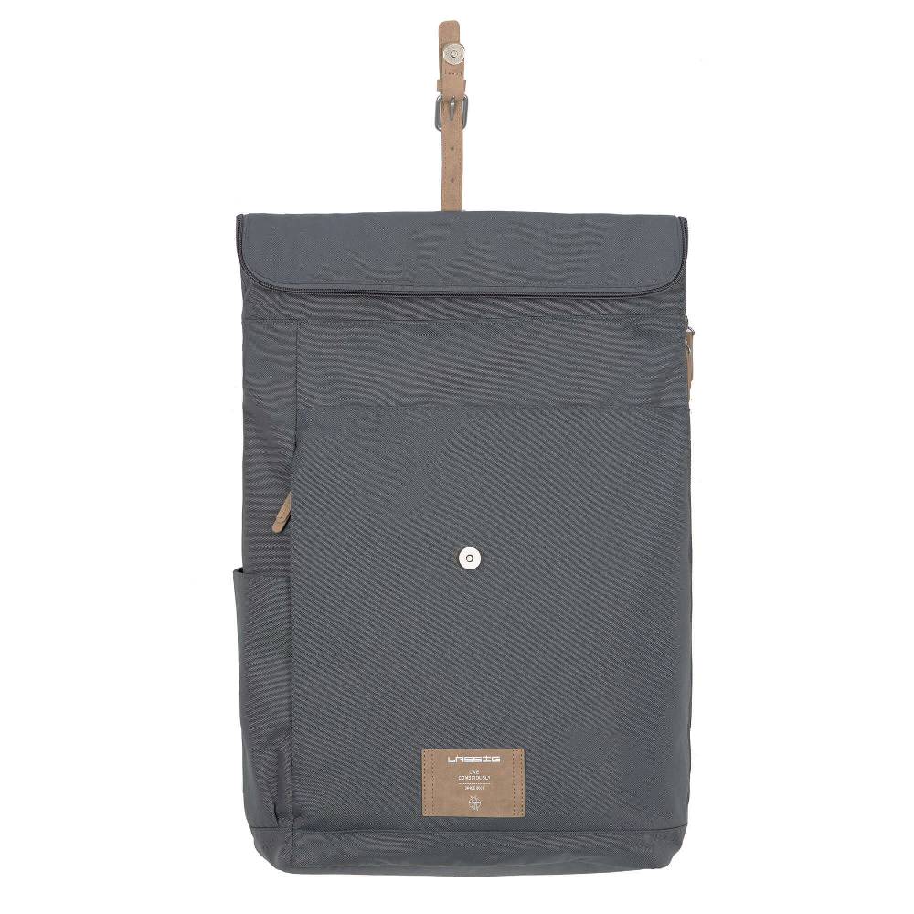 Lässig Wickelrucksack - Rolltop Backpack, Anthracite Tiefpreis